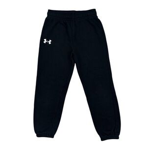 Under Armour Sweatpants Size 6 Black Like New